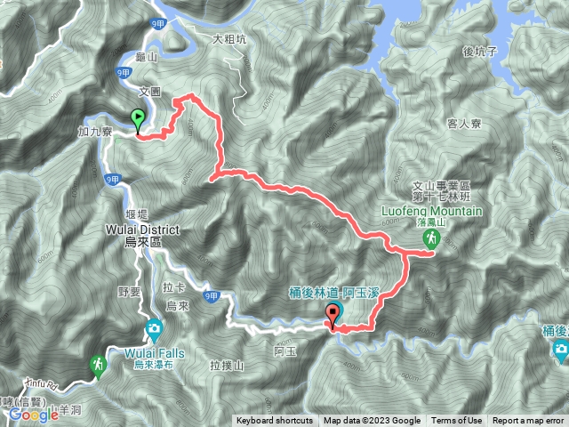 忠治、大桶山、大桶山東峰、落鳯山（呂奔山）、孝義