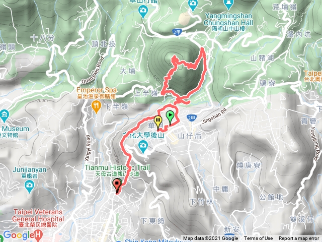 天母古道紗帽山