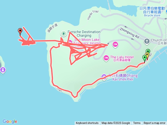 日月潭涵碧步道預覽圖