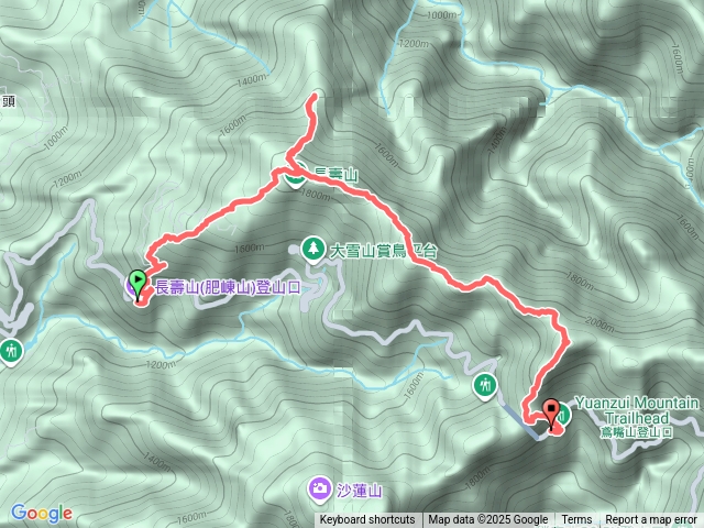 長壽山.大棟山.醜棟山.鳶嘴山（鳶嘴西稜）