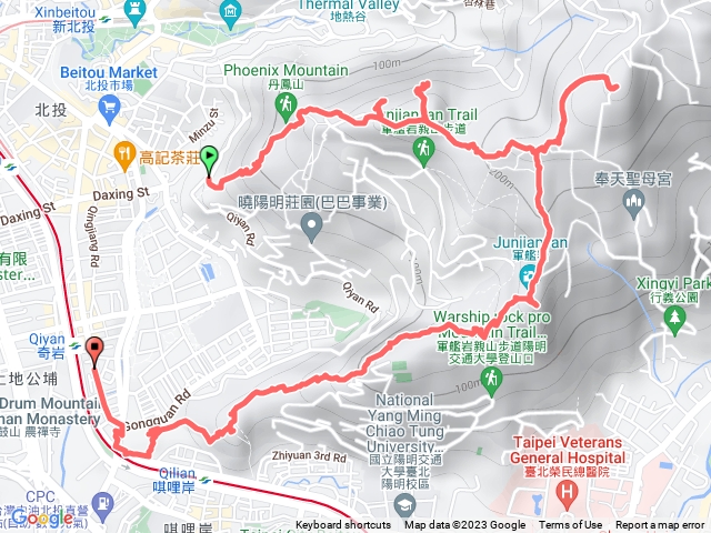 烏尖十連峰步道