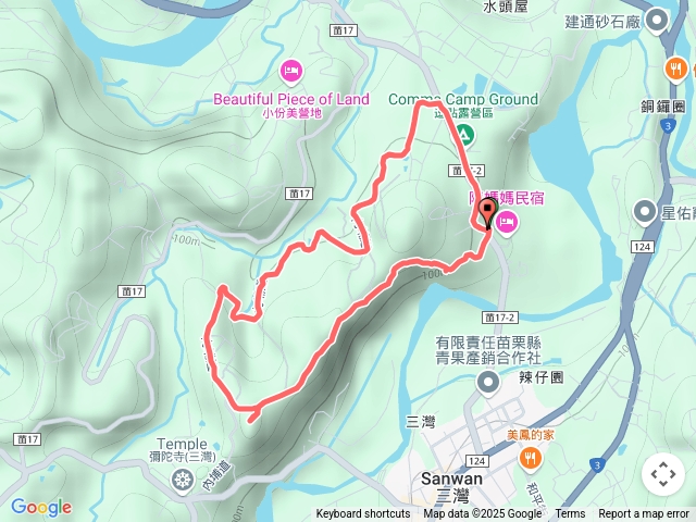 三灣火炎山龍崀頂步道20250309