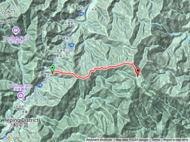 南湖群峰D1勝光登山口-南湖山屋預覽圖