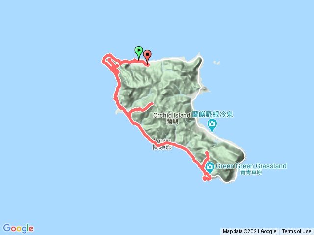 蘭嶼漫遊紅頭山大小天池