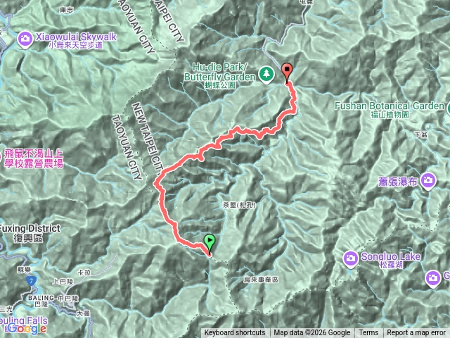 塔曼山-巴福越嶺-烏來福山預覽圖