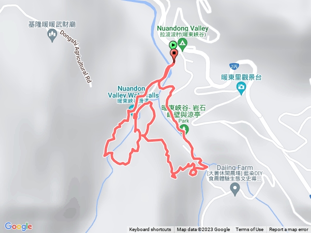 基隆－臺灣百大必訪步道暖東峽谷步道202302181131