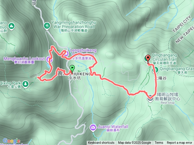 冷水坑-夢幻湖-擎天崗