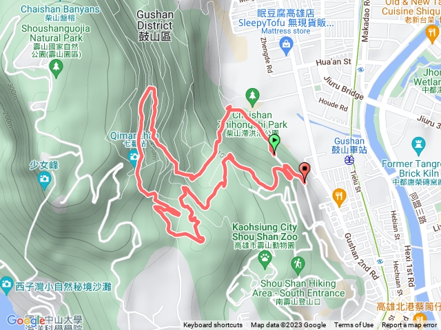 柴山步道天堂路維也納公園情人洞快樂谷20230225