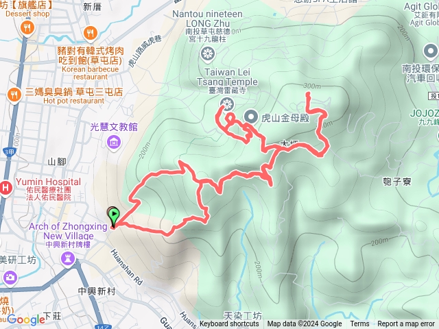 中興新村大虎山20241222