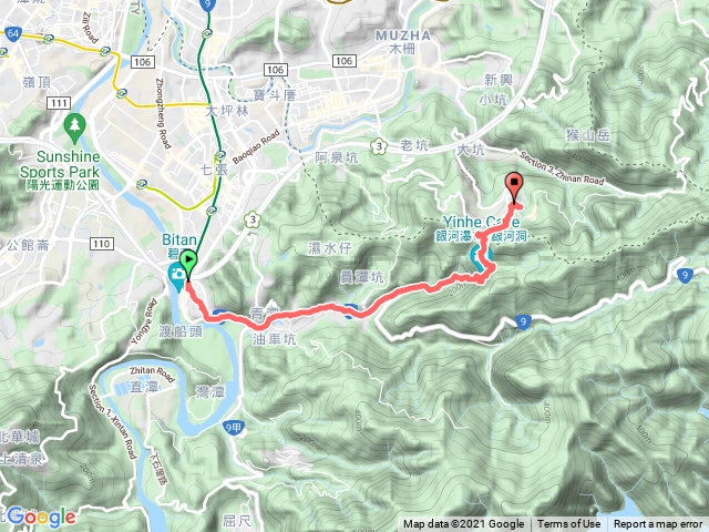 新店-銀河洞-貓空20210502