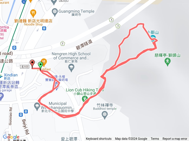 新店獅頭山階梯吃到飽