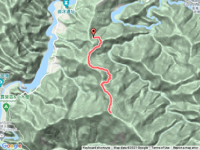 萬大林道登三來稜山