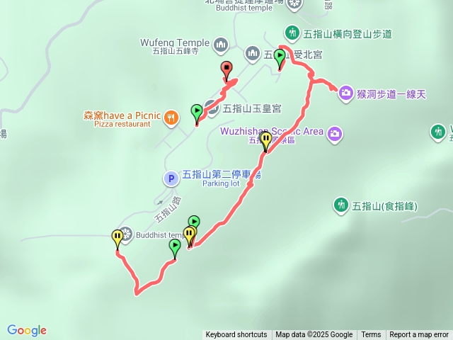 1141007新竹五指山步道