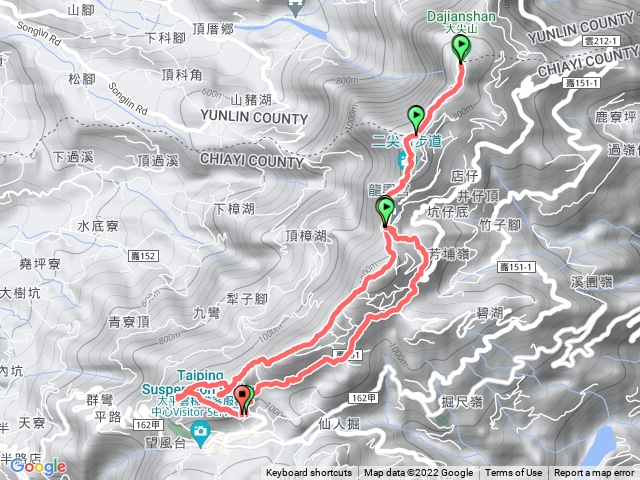 雲嘉五連峰