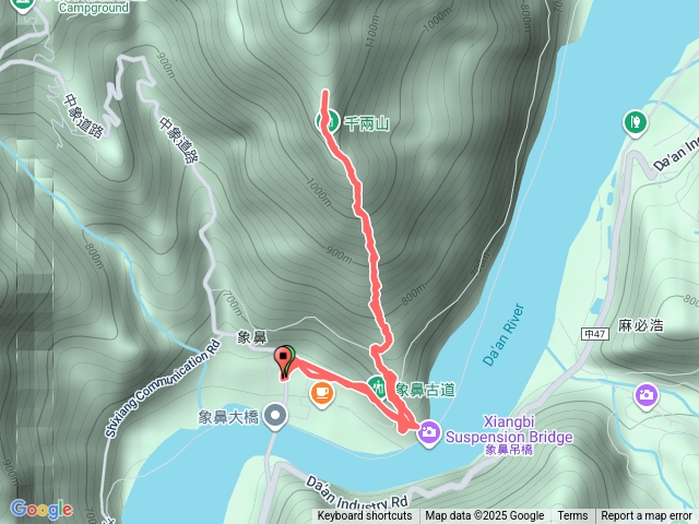 千兩山來回預覽圖