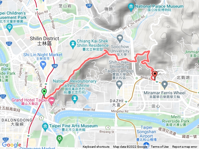 劍潭山-劍南路捷運站