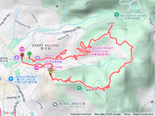 北投岩場O型縱走