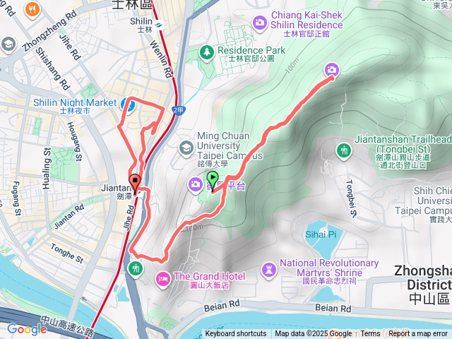 劍潭山親子步道預覽圖