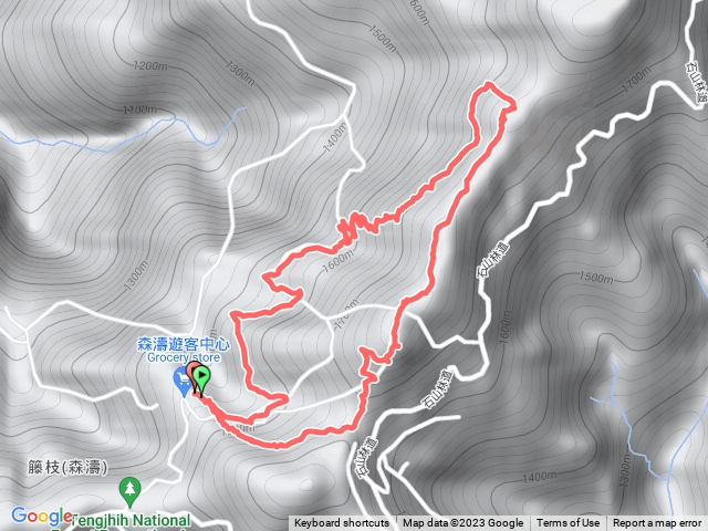 藤枝遊樂區O行縱走