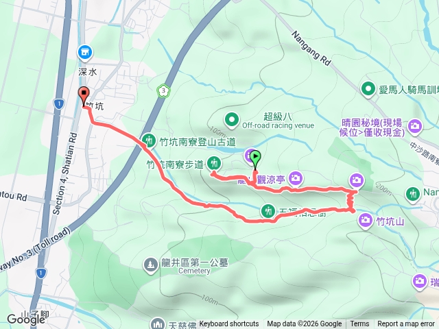 竹坑南寮登山步道預覽圖