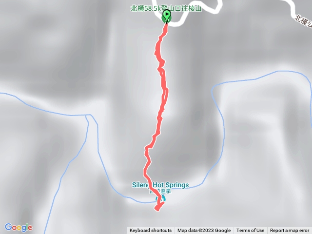 四稜野溪溫泉（有三次小迷路…