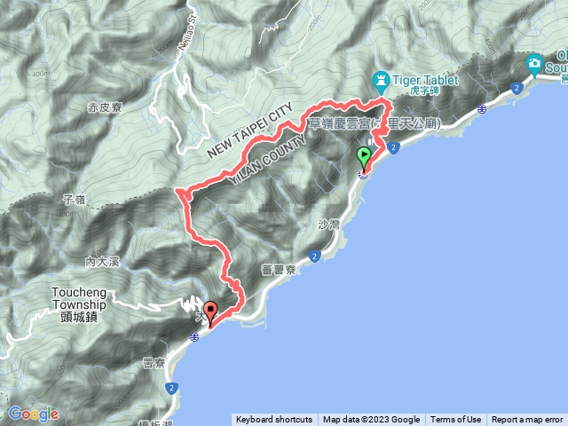 大里桃源谷大溪
