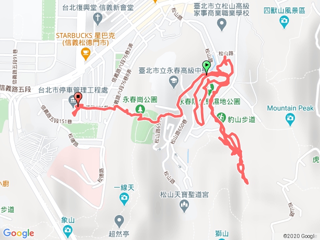 永春陂生態濕地公園、豹山溪、永春崗步道1090502