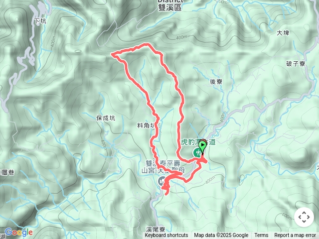 2024-04-28 虎豹潭～泰平分校～溪尾寮山～東柑腳山～壽山宮O繞