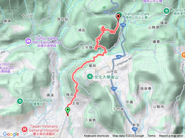 天母古道-紗帽山(大埔上-陽明湖下)預覽圖