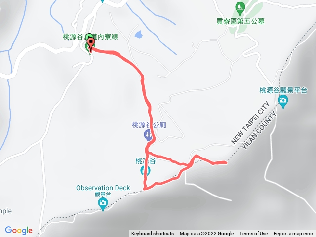 桃源谷步道內寮線