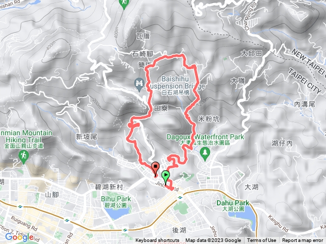 碧湖步道支線-龍船岩