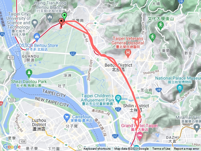 20230310台北大縱走第一段