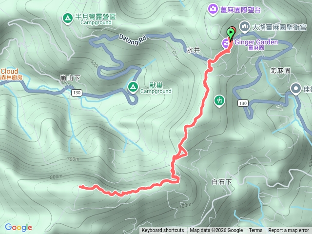 關刀山步道桐花祕境預覽圖