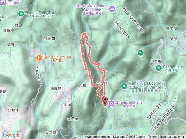 2025-07-27大崎頭步道-瑪礁古道-內雙溪古道-登峰圳步道-坪頂古圳步道