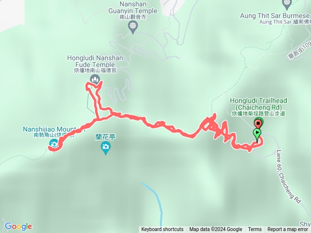 2024-0824 烘爐地登山步道(柴埕路60巷登山口來回)