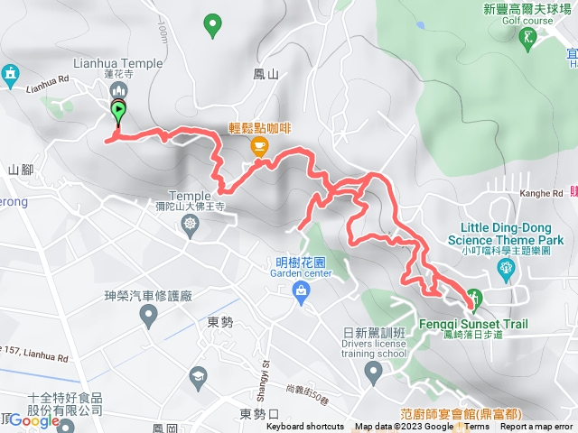 20230929_鳳崎步道_O8型縱走二上好漢坡