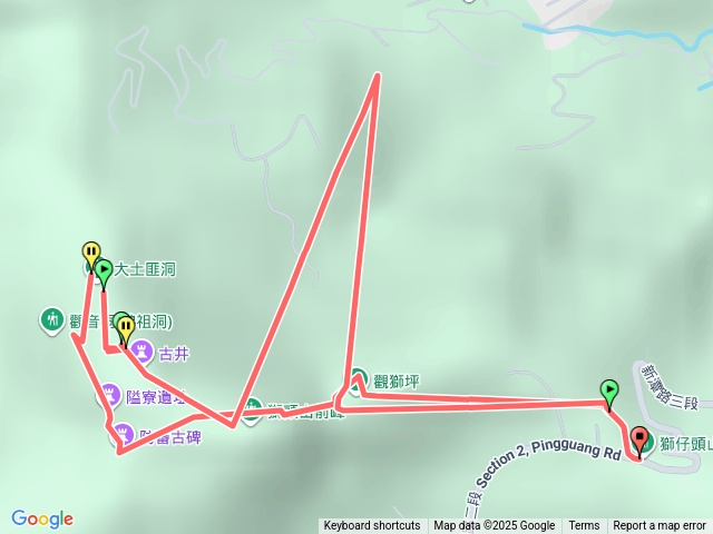 國慶的獅仔頭山