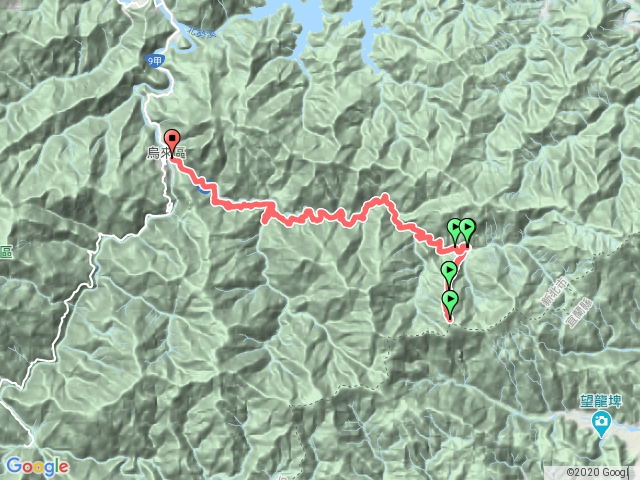 桶後林道-大礁溪山