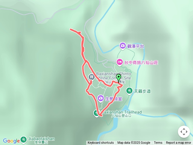 八仙山深度森林浴步道