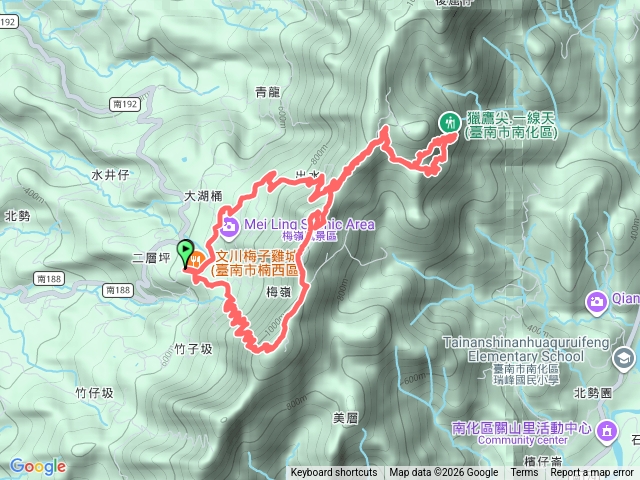 2026/2/1竹子尖山-梅峰-飯包尖山-一線天-獵鷹尖山預覽圖