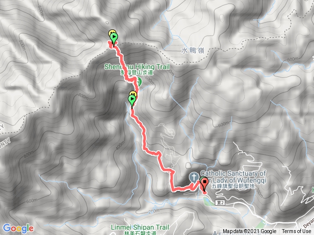 聖母山莊登山步道（抹茶山）