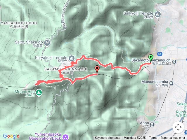 京都比叡山健行