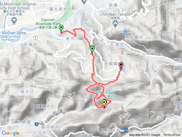 政大飛龍步道銀河洞貓空