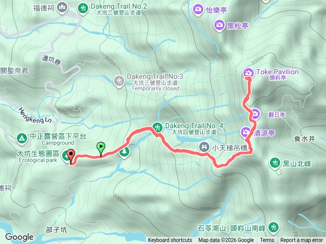 大坑4號步道（頭嵙山）預覽圖