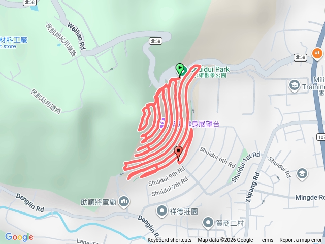 水碓公園繞一圈預覽圖