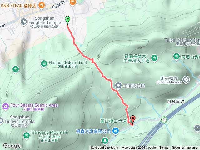 北興宮至麗山橋步道