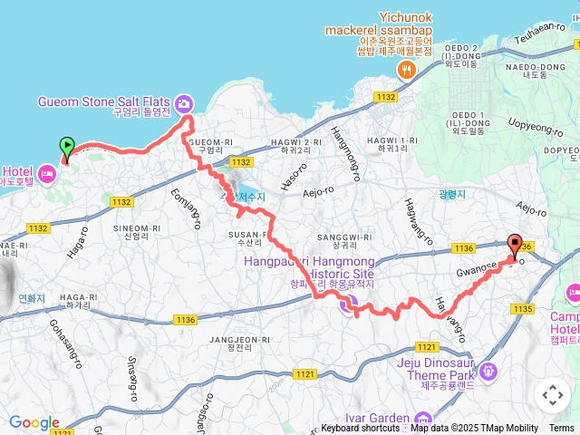 濟洲島偶來16號步道