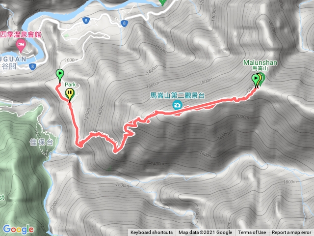 谷關馬崙山