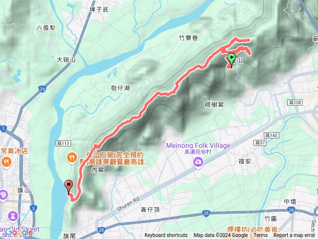 2024-1221旗靈縱走（靈山基點峰-靈山-旗尾山）預覽圖