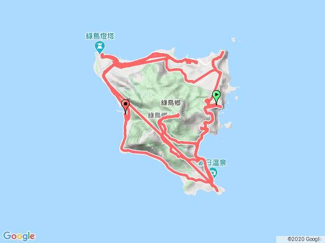 小長城步道、過山古道、阿眉山步道、過山步道、綠島觀海步道、綠島環島